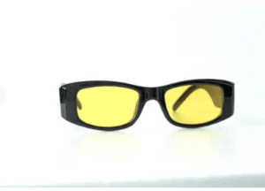 Black Sunglasses (Yellow Lenses)
