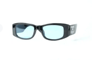 Black Sunglasses (Blue Lenses)